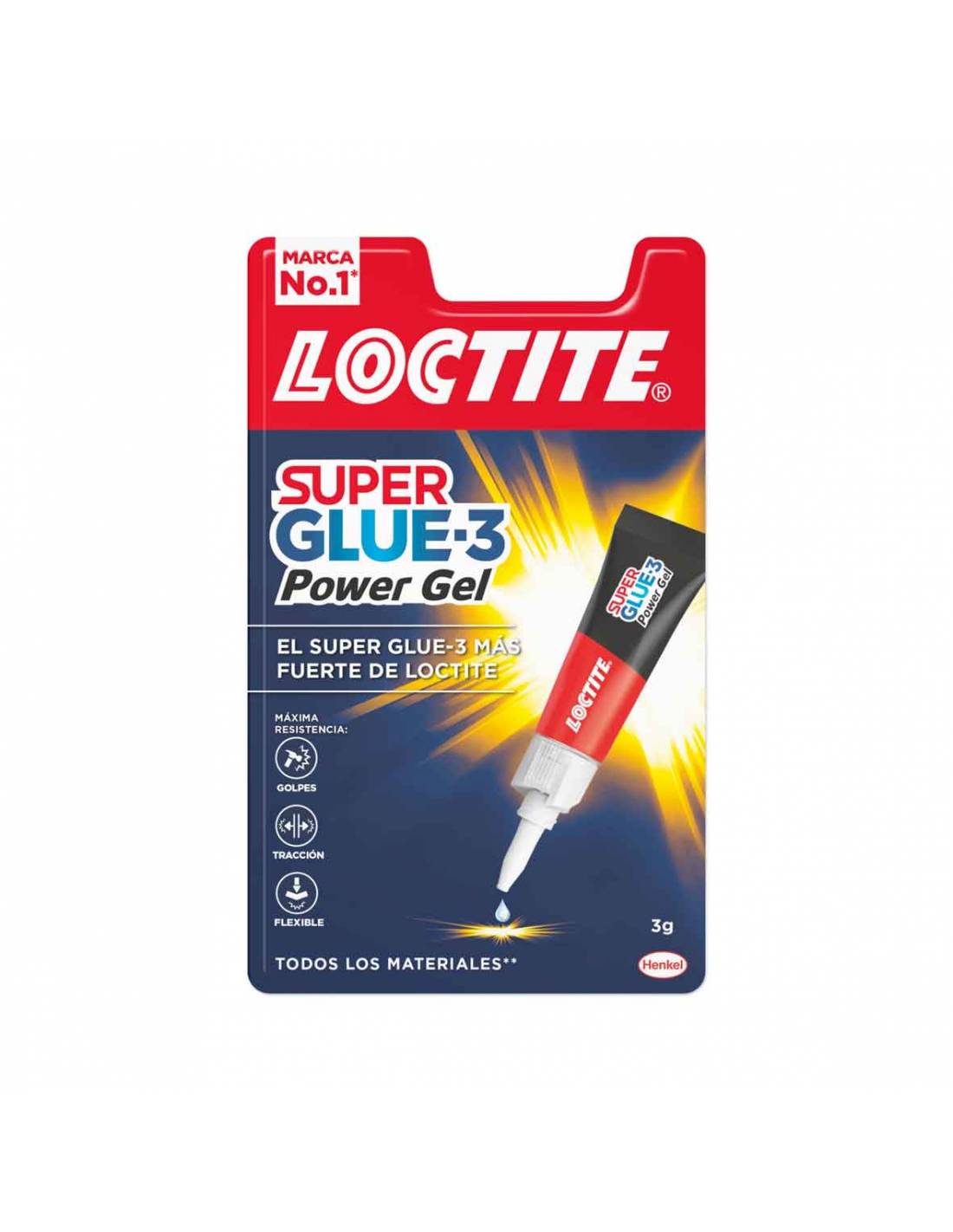 Pegamento super glue 3 Loctite 20gr.